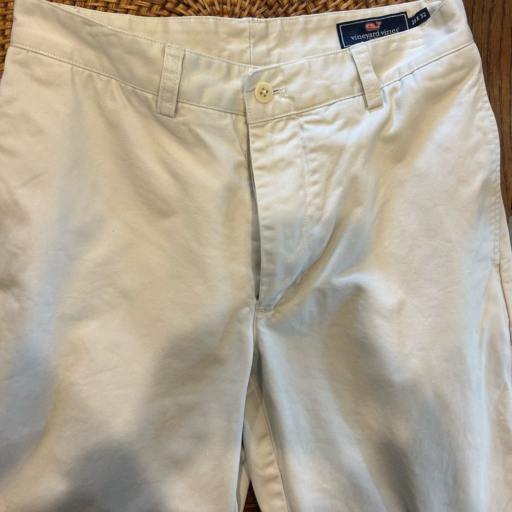 Vineyard Vines Cream Chino Trousers